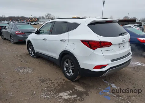 2017 Hyundai Santa Fe Sport 2.4L from USA, damaged, VIN 5NMZUDLB3HH029567